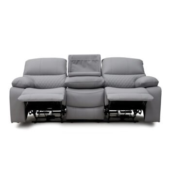 Orla Recliner Sofa Grey 3 Seater