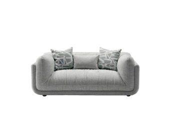 Oxford Sofa Grey 2 Seater