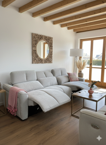 Soho Recliner Sofa Grey 3 Seater